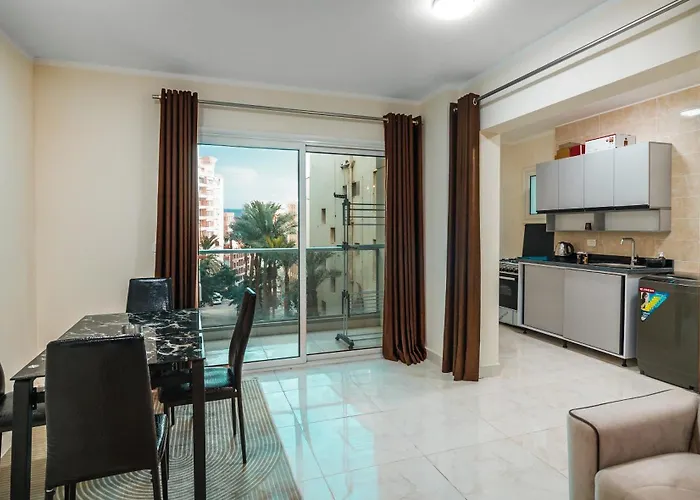 Peaks - Luxury 1br Pool View R106 El Nessim 3* Gurdaka